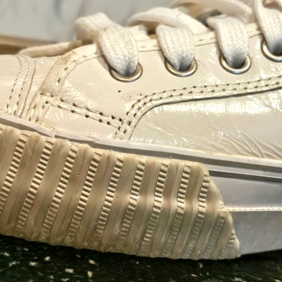 PF Flyers High-Top Sneaker 'Sea Salt' Off White Mns 11 | Wmn 12.5 - Picture 8 of 11